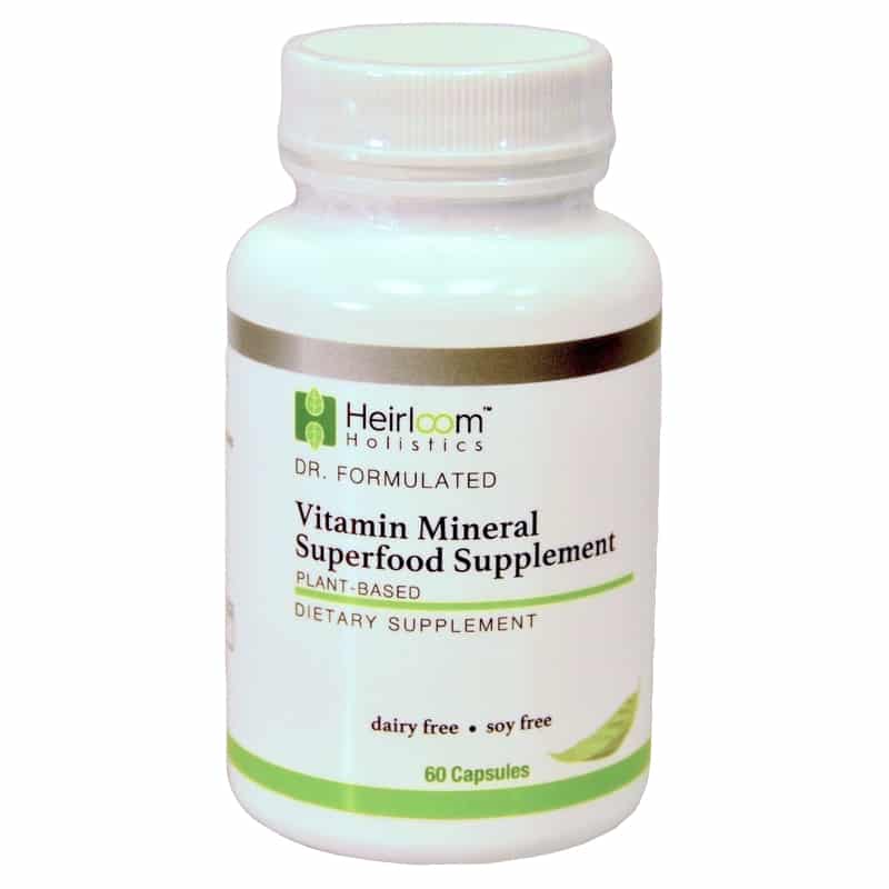 Vitamin Mineral Superfood Heirloom Holistics